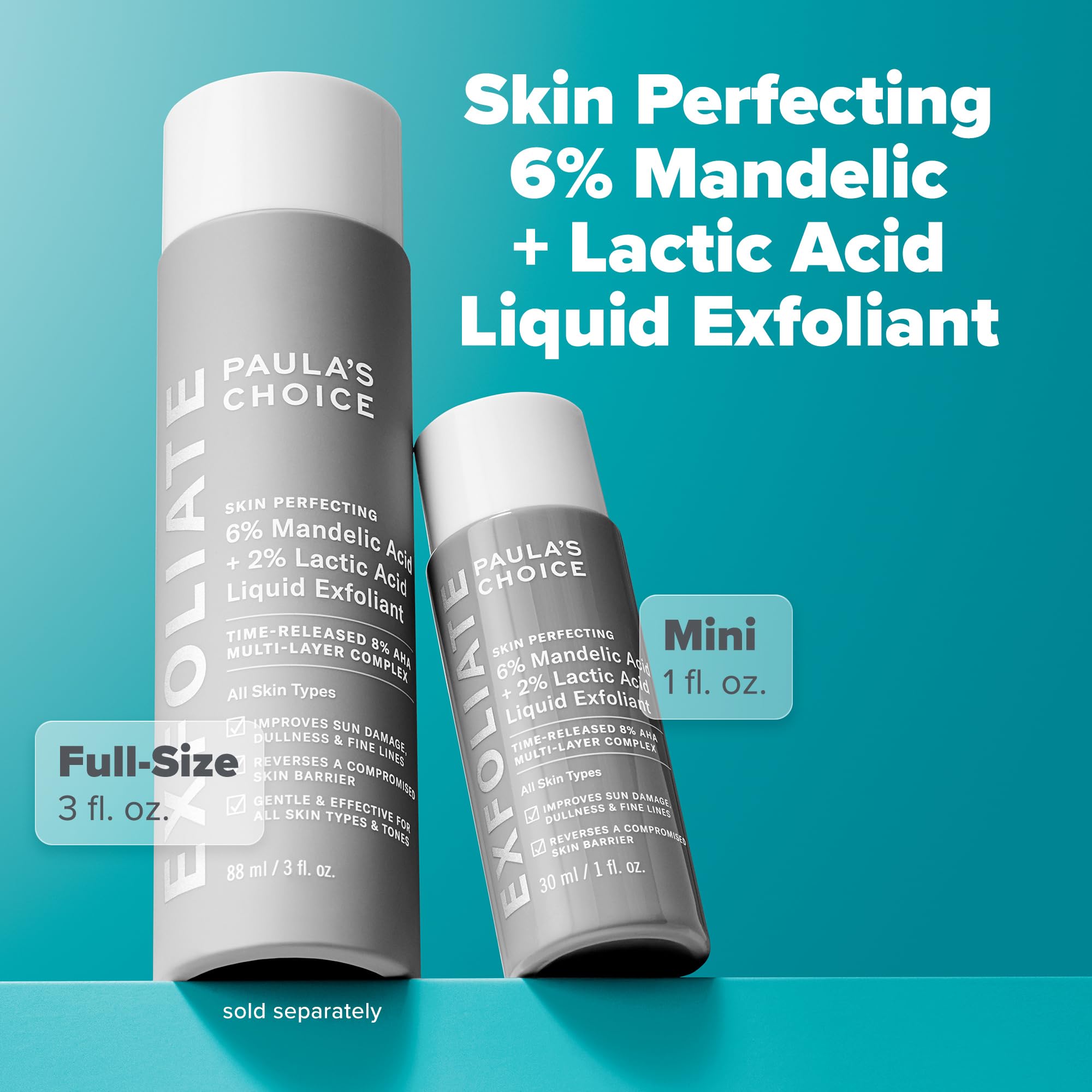 Exfoliant Paula's Choice – usage quotidien pour une peau plus lisse et éclatante.