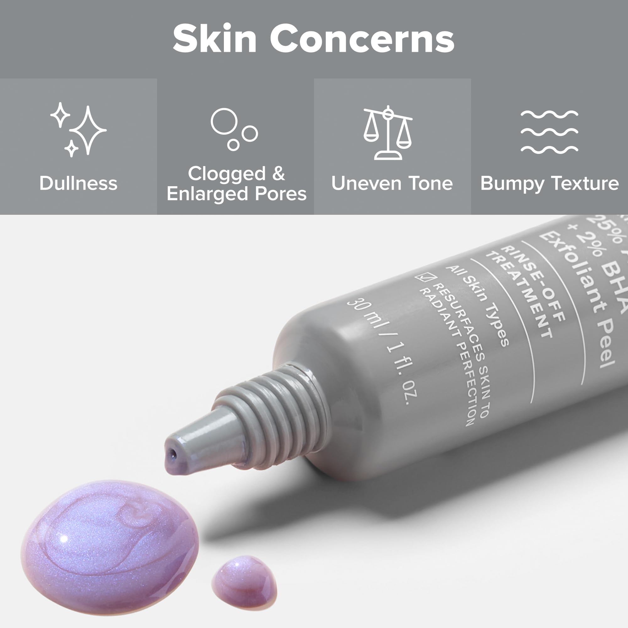 Teint plus lumineux grâce à l'exfoliant visage multi-acide Paula's Choice.