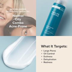 Nettoyant démaquillant éliminant maquillage en douceur