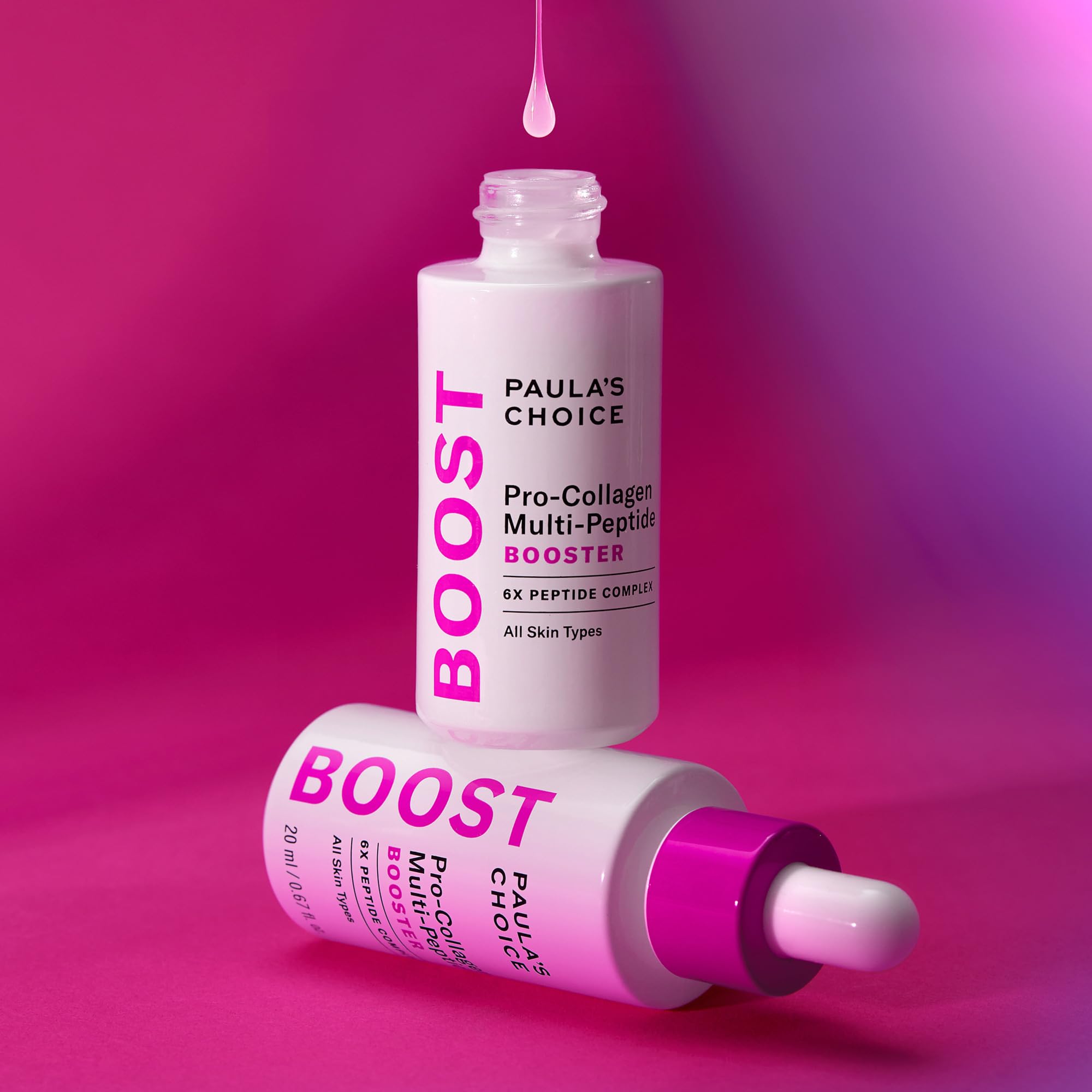 Pipette du sérum Paula's Choice Pro-Collagen prête à l'application quotidienne