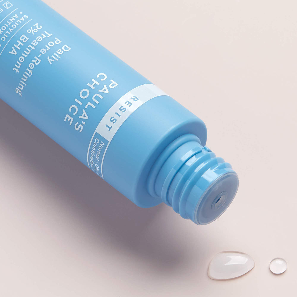 Paula's Choice RESIST exfoliant BHA: hydratation légère avec hyaluronique.