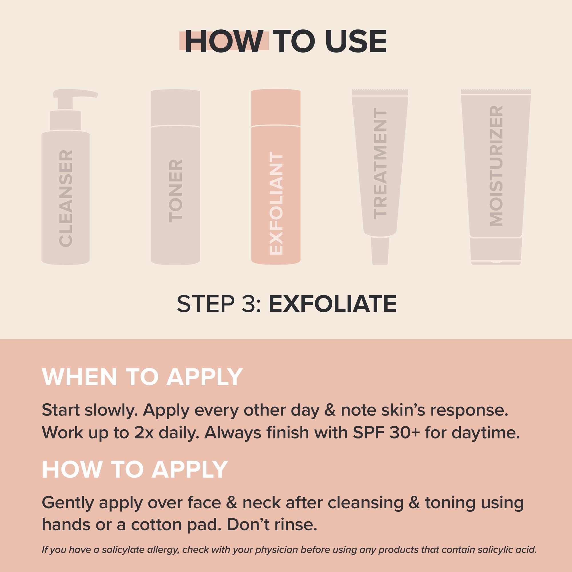 Paula's Choice RESIST exfoliant liquide: acide salicylique régulant le sébum et les pores.
