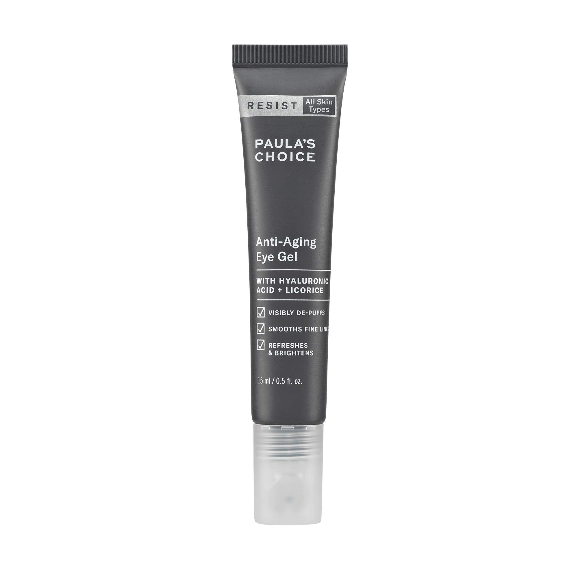 Paula's Choice Resist Gel Yeux, flacon pompe, hydratation ciblée du contour des yeux