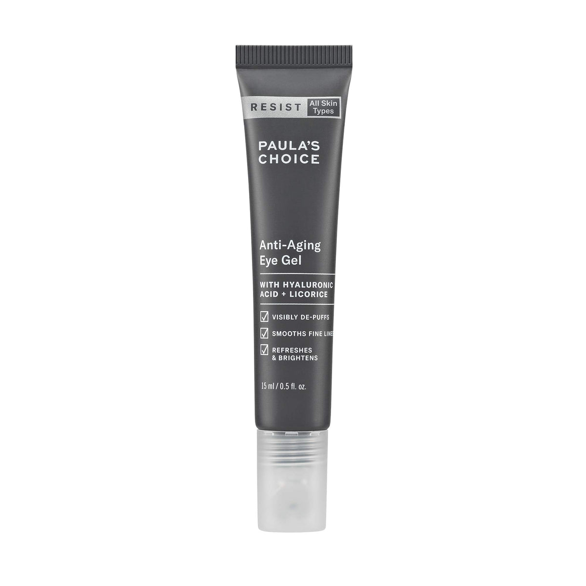 Paula's Choice Resist Gel Yeux, flacon pompe, hydratation ciblée du contour des yeux