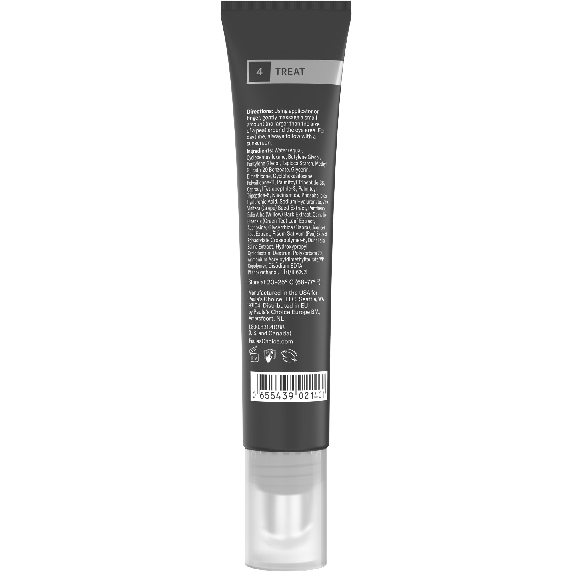 Pa Paula's Choice Resist Gel Yeux, texture légère, rafraîchissante
