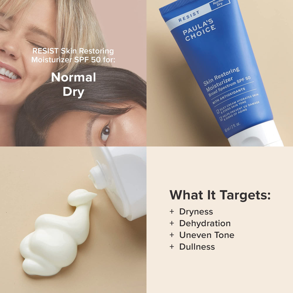 Paula's Choice RESIST SPF50 – Beurre de karité pour douceur et nutrition.
