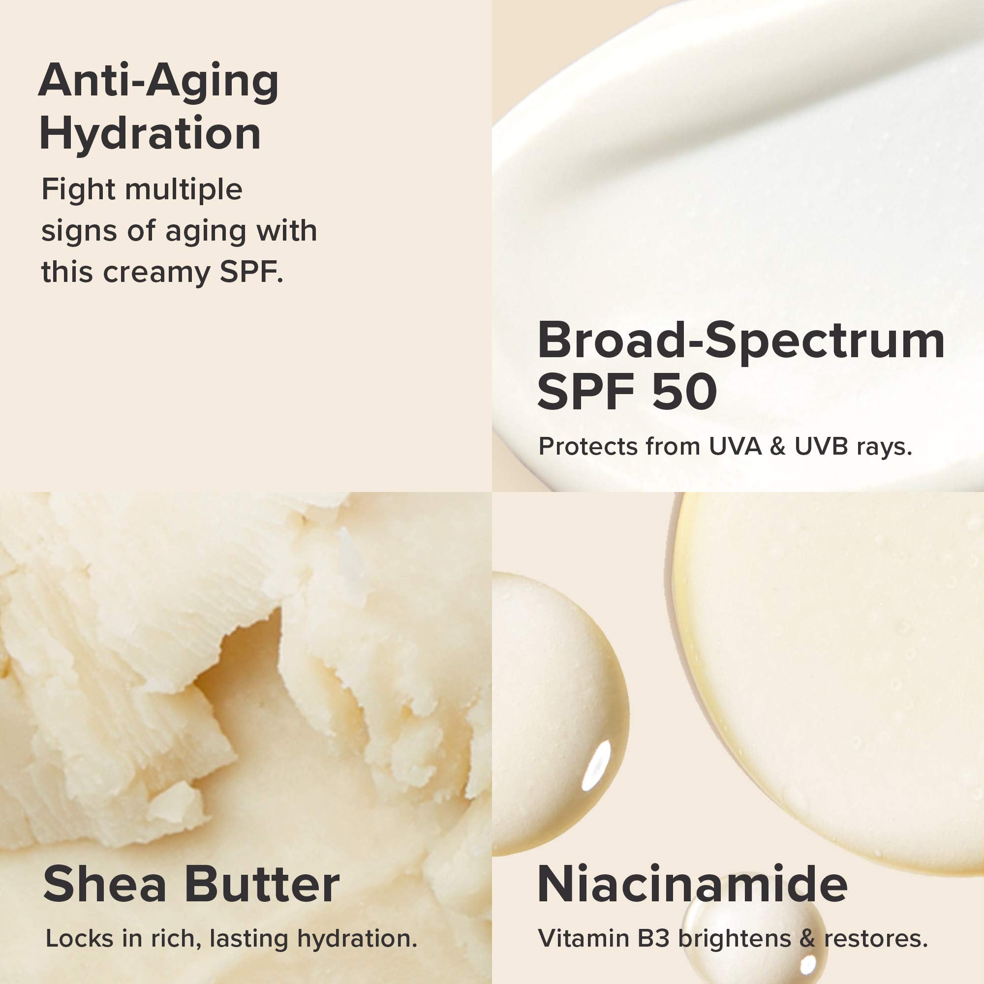 Paula's Choice RESIST SPF50 – Ingrédients clés dont niacinamide pour l’éclat.