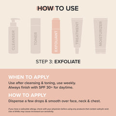 Paula's Choice RESIST 10% AHA, texture exfoliante fluide peut lisser la texture de la peau