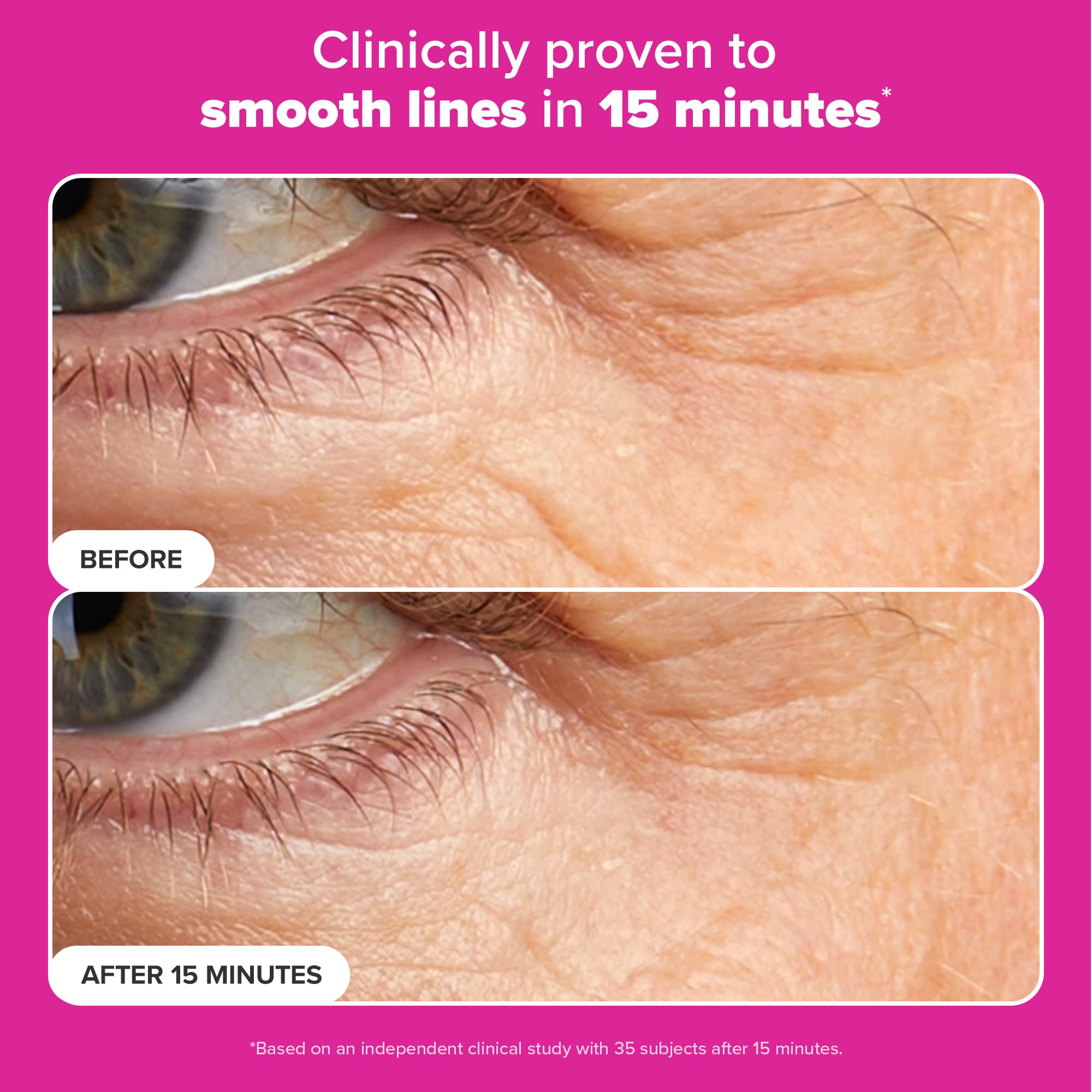 Application sur le visage du Paula's Choice Pro-Collagen, peau plus ferme
