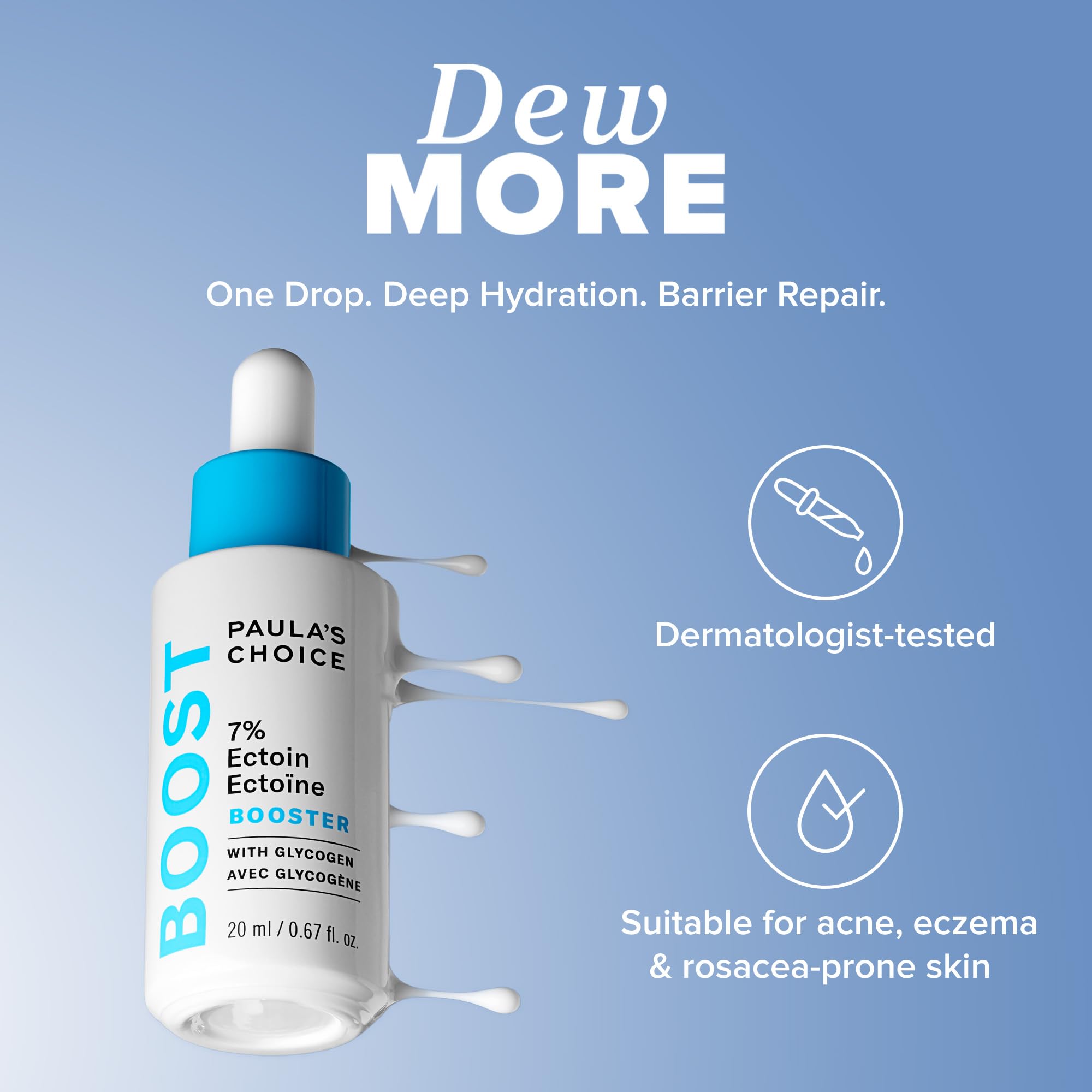 Goutte doseuse Paula's Choice démontrant application précise