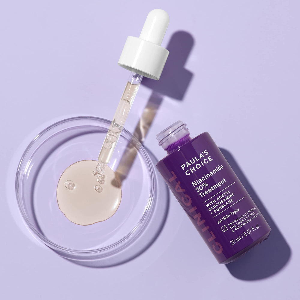 Routine ciblant les pores et la texture pour une peau lisse.