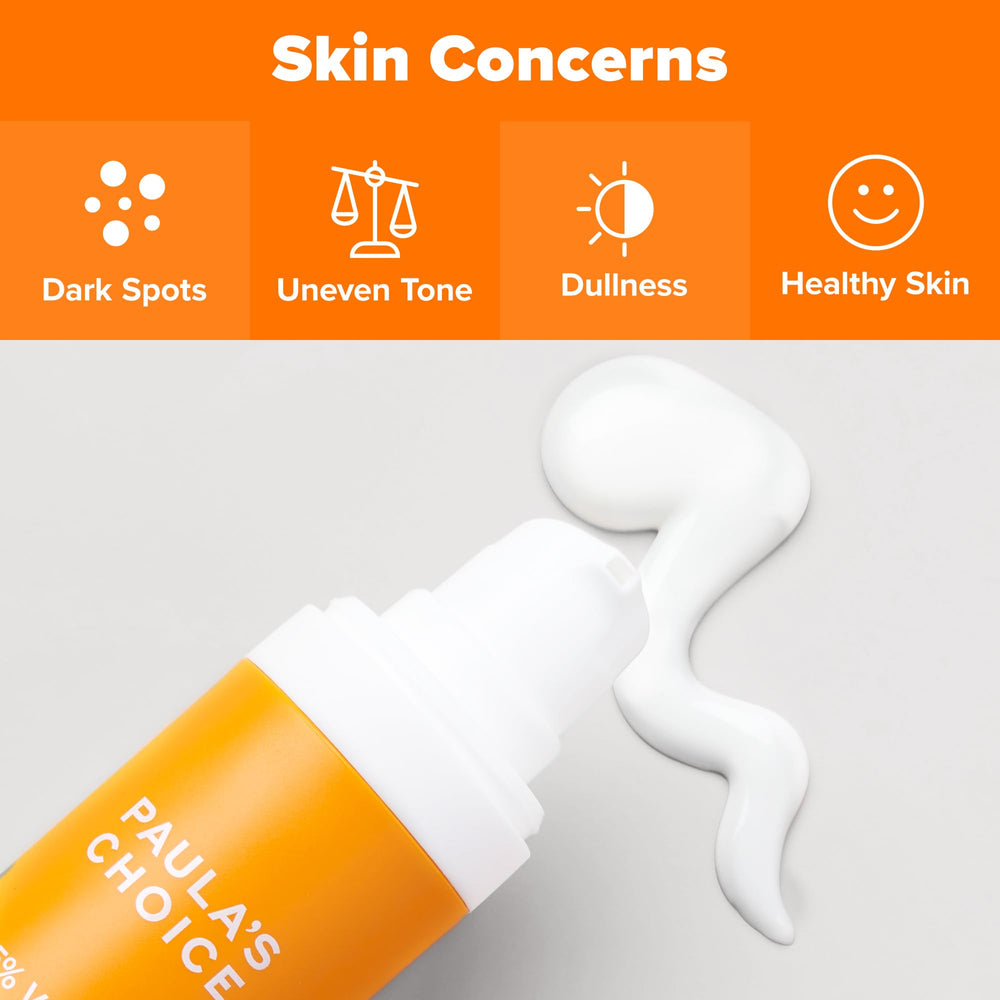 Antioxydants et glutathion dans Paula's Choice 25% pour protection accrue