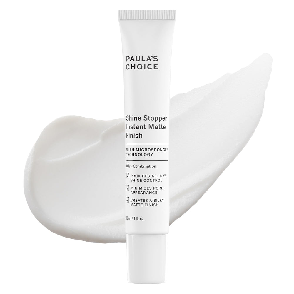 Paula's Choice Shine Stopper offre une base matifiante instantanée pour peau grasse