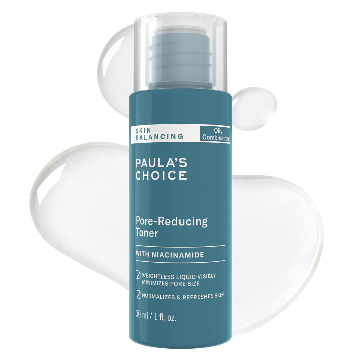 Paula's Choice Skin Balancing Toner – bouteille: peau plus lisse et teint équilibré.