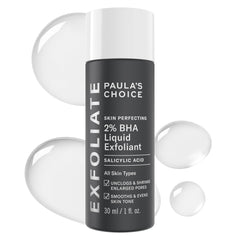 Paula's Choice Skin Perfecting 2% BHA, flacon pour utilisation quotidienne et soin ciblé des pores