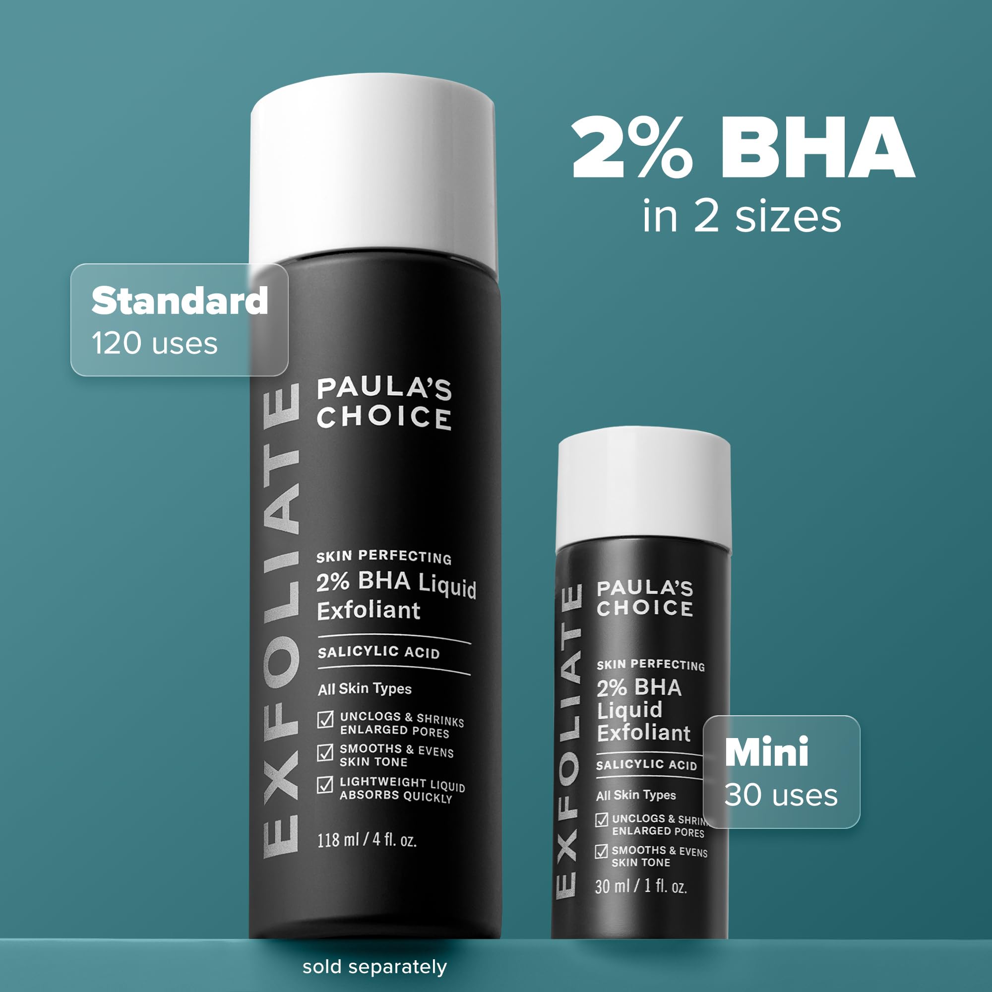 Rituel soin visage avec Paula's Choice 2% BHA, résultats possibles et progressifs