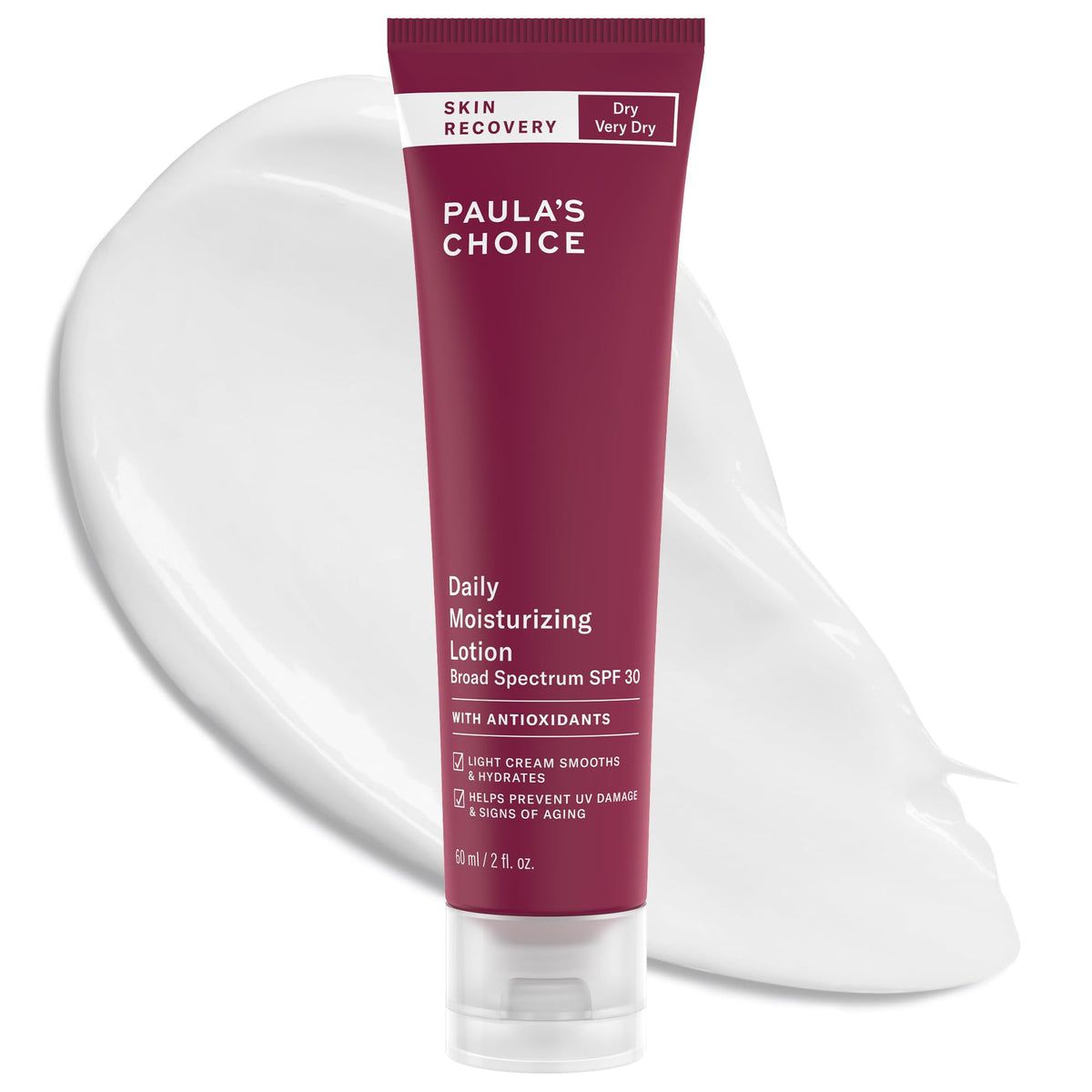 Paula's Choice SKIN RECOVERY Lotion flacon — hydratation quotidienne et protection SPF 30.