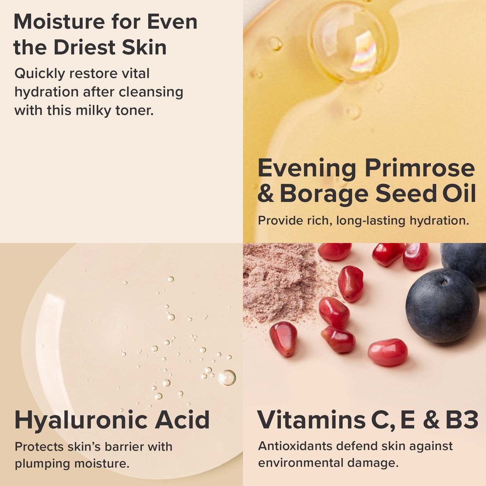 Paula's Choice Skin Recovery Toner — apaisant avec acide hyaluronique pour hydrater.