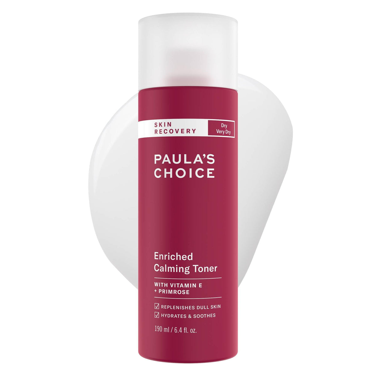 Paula's Choice Skin Recovery Toner — bouteille apaisante pour peau sèche et réconfortante.