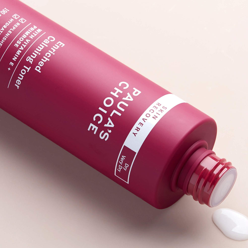 Paula's Choice Skin Recovery Toner — sans parfum, routine visage matin et soir recommandée.