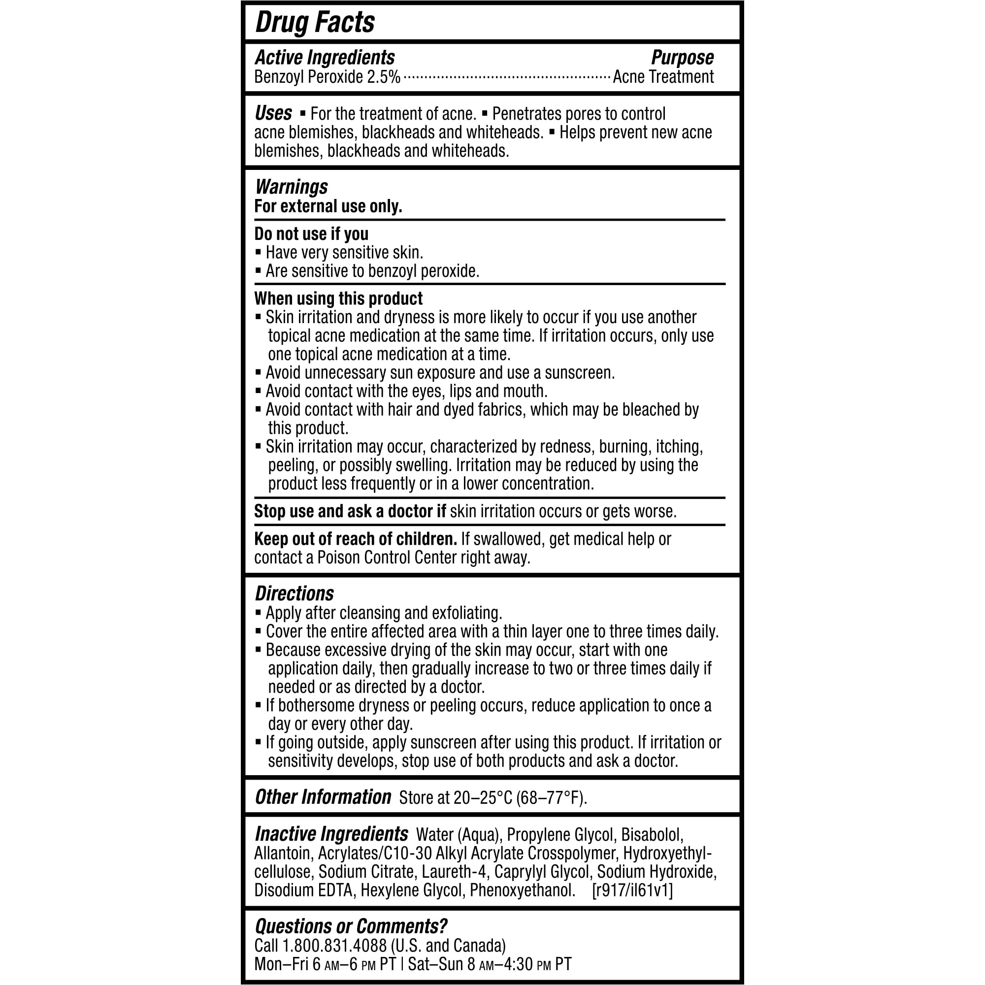 Paula's Choice CLEAR - application quotidienne, peut être intégré à votre rituel de soins.
