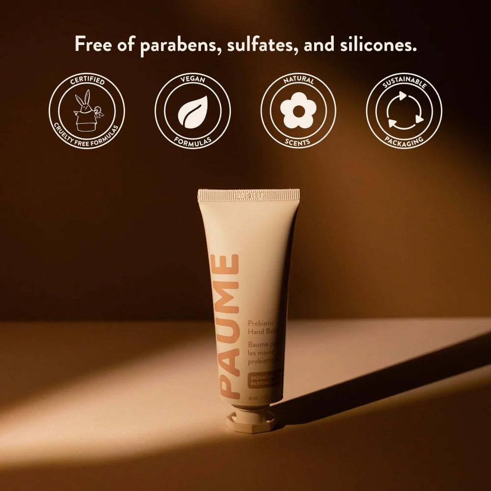 Probiotiques naturels soutenant le microbiome cutané avec PAUME.