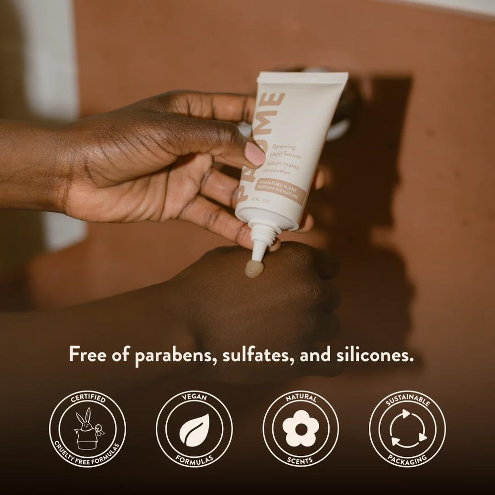 Élasticité améliorée de la peau grâce au sérum PAUME