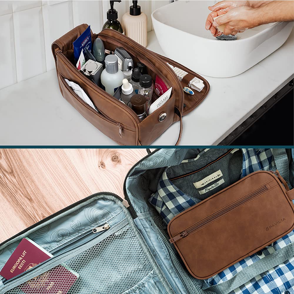 Capacité généreuse de la trousse PAVILIA pour tous vos essentiels