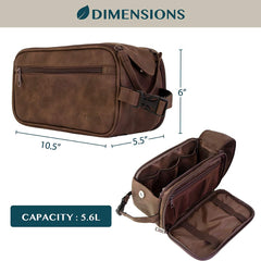 Séparation humide et sèche avec trousse PAVILIA pour accessoires mouillés.