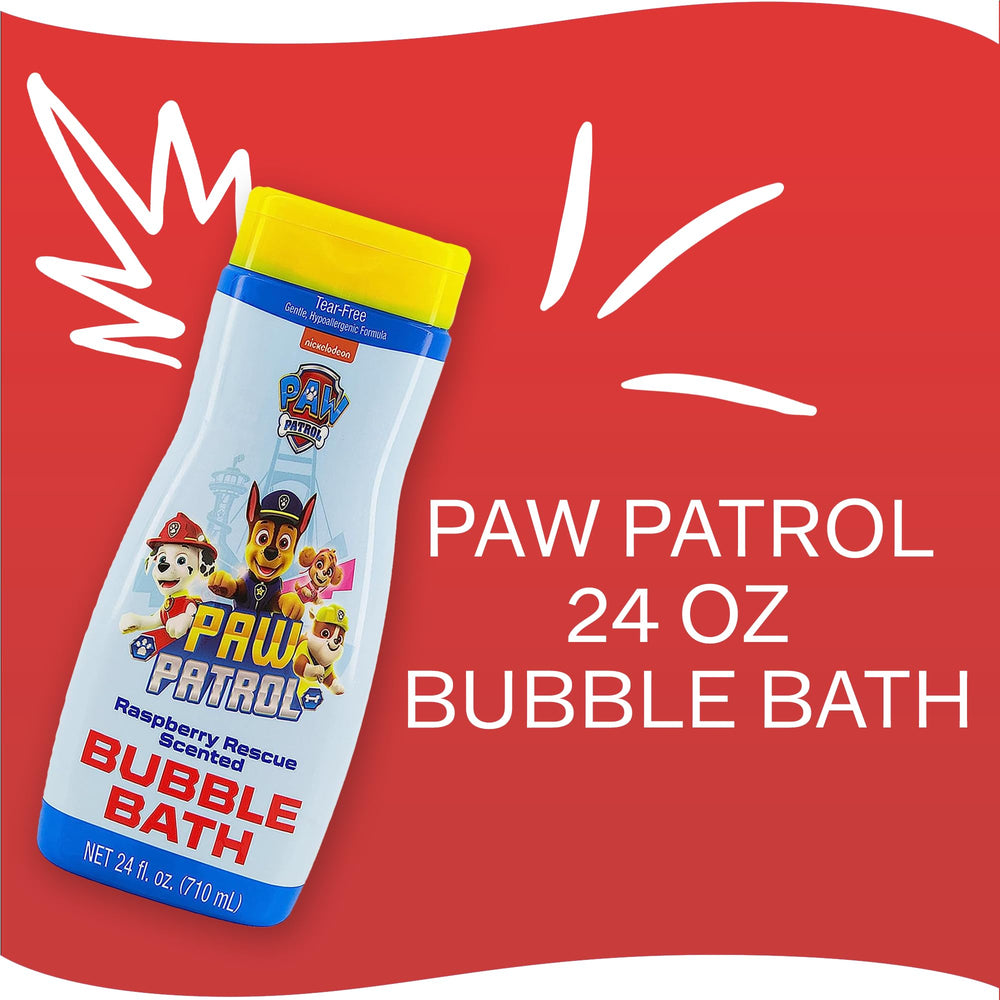 Versement facile du bain-moussant Paw Patrol pour une mousse abondante