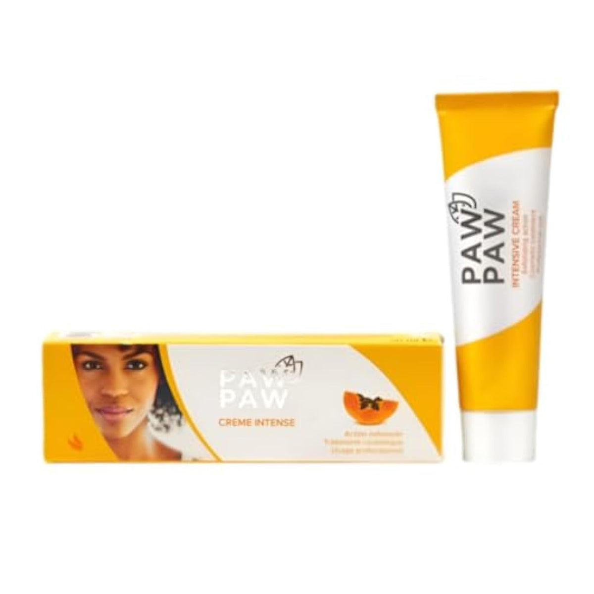 Paw Paw Crème éclaircissante intense, emballage 1,5 oz, usage quotidien.
