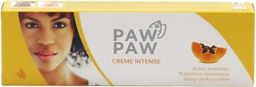 Paw Paw Crème éclaircissante intense, application sur le visage, usage quotidien.