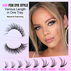 Applicateur Pawotence pour une pose précise des cils à domicile