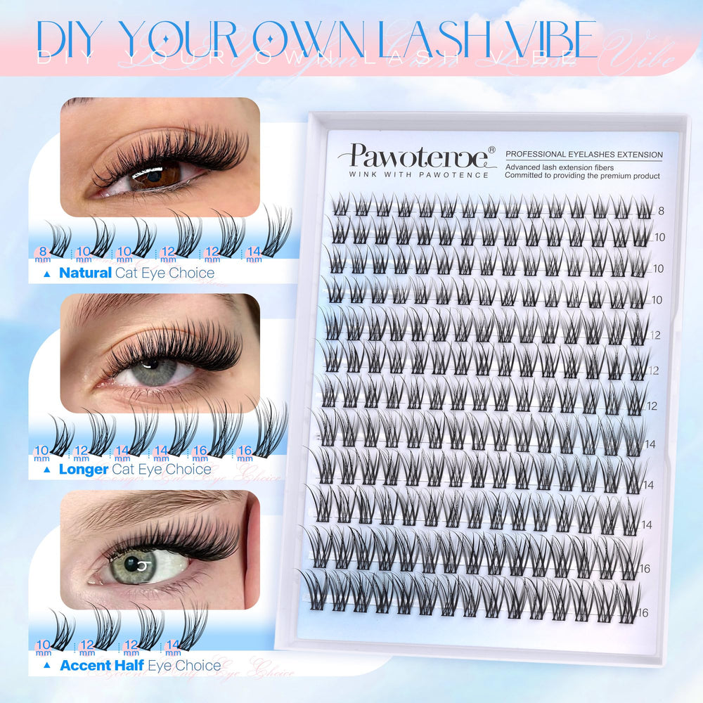 Pawotence colle-scellant cils – fixation durable pour une tenue longue