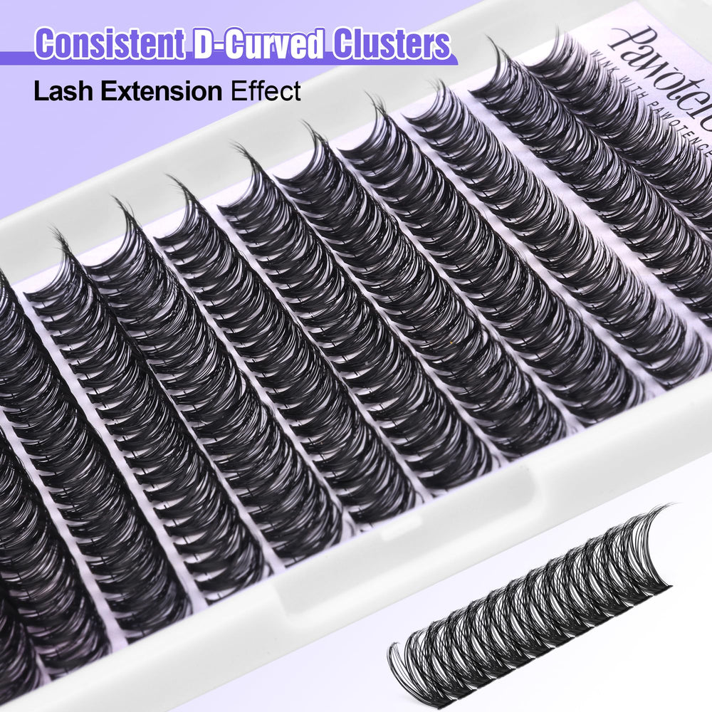 Pawotence extensions cils naturel – rendu subtil et élégant