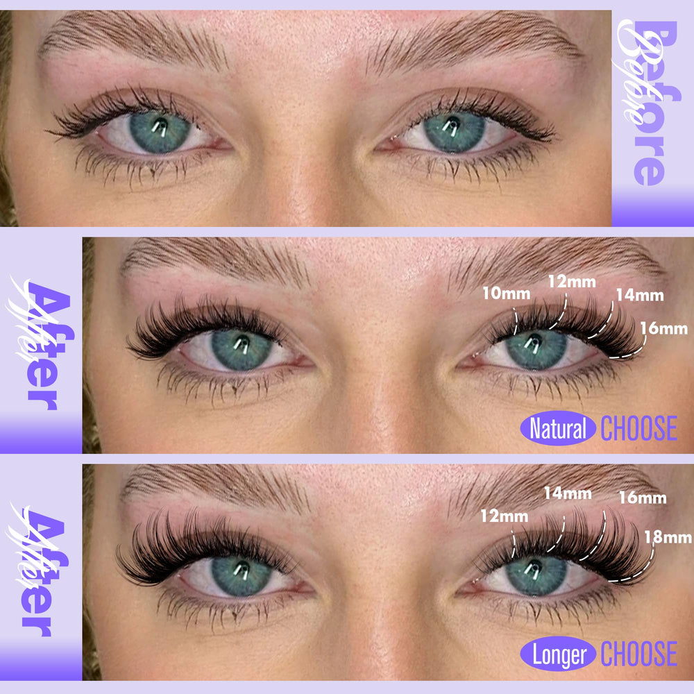 Pawotence kit application cils pour une pose facile à domicile
