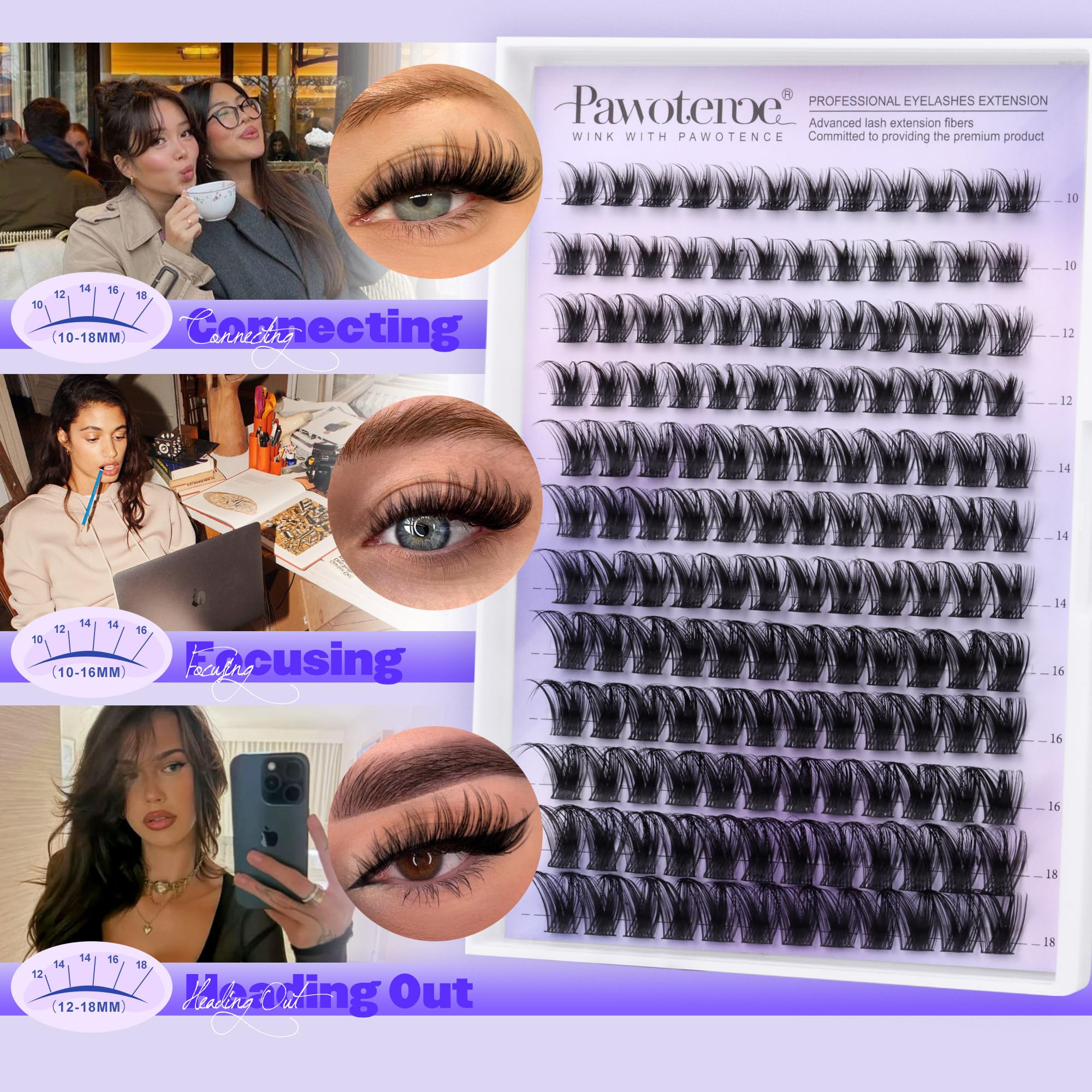 Pawotence kit utilisation personnelle à domicile pour une pose pratique
