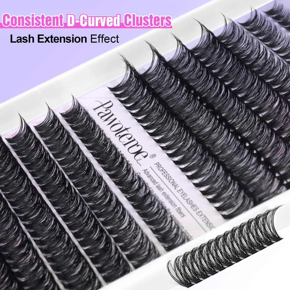 Pawotence Lash Clusters application à faire soi-même facile à domicile