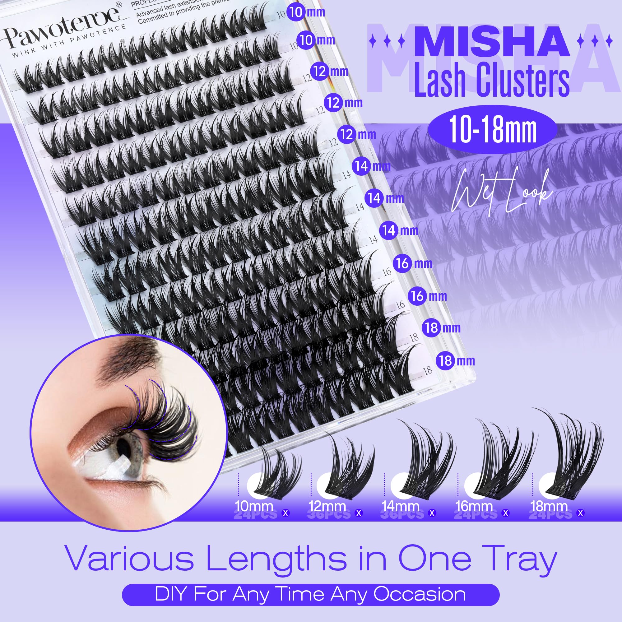 Pawotence Misha: bande douce pour port confortable et discret