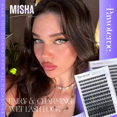Pawotence Misha: effet plume des clusters pour un look léger et chic