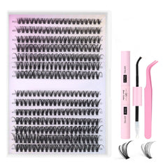 Pawotenes kit extensions de cils 280 pièces – ensemble complet pour un regard dense