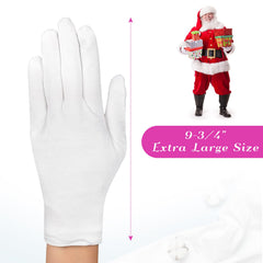 Gants Paxcoo coton XL, élasticité légère s adaptant à la plupart des mains.