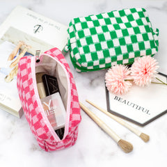 PAZIMIIK pack deux sacs maquillage, idéal comme cadeau et rangement.