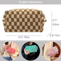 PAZIMIIK poche maquillage portable, parfait pour retouches en voyage.
