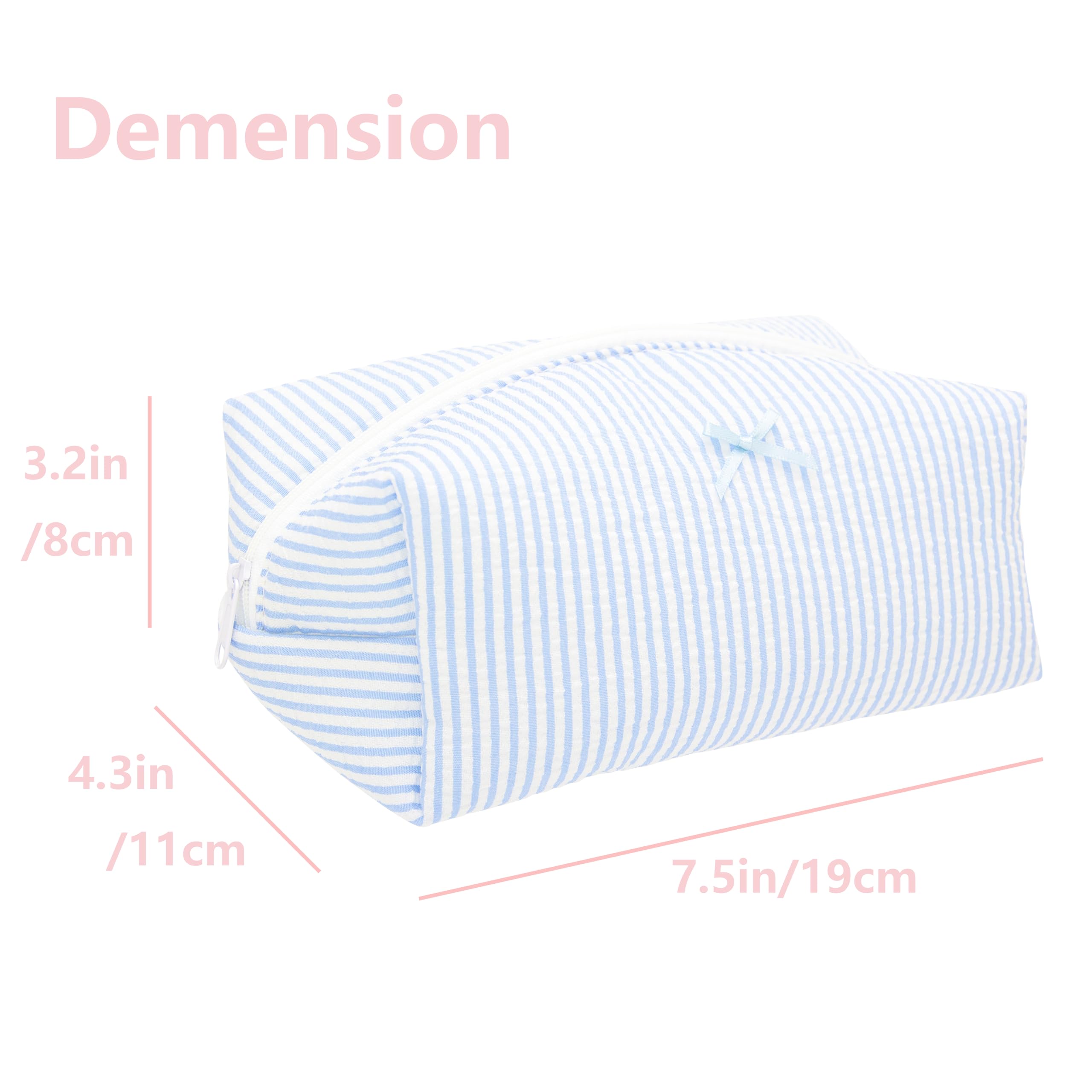 PAZIMIIK Pochette légère, idéale pour les essentiels beauté lors de voyages.