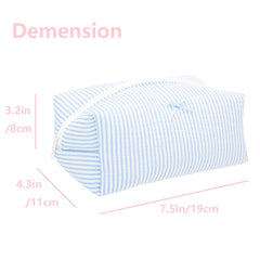PAZIMIIK Pochette légère, idéale pour les essentiels beauté lors de voyages.