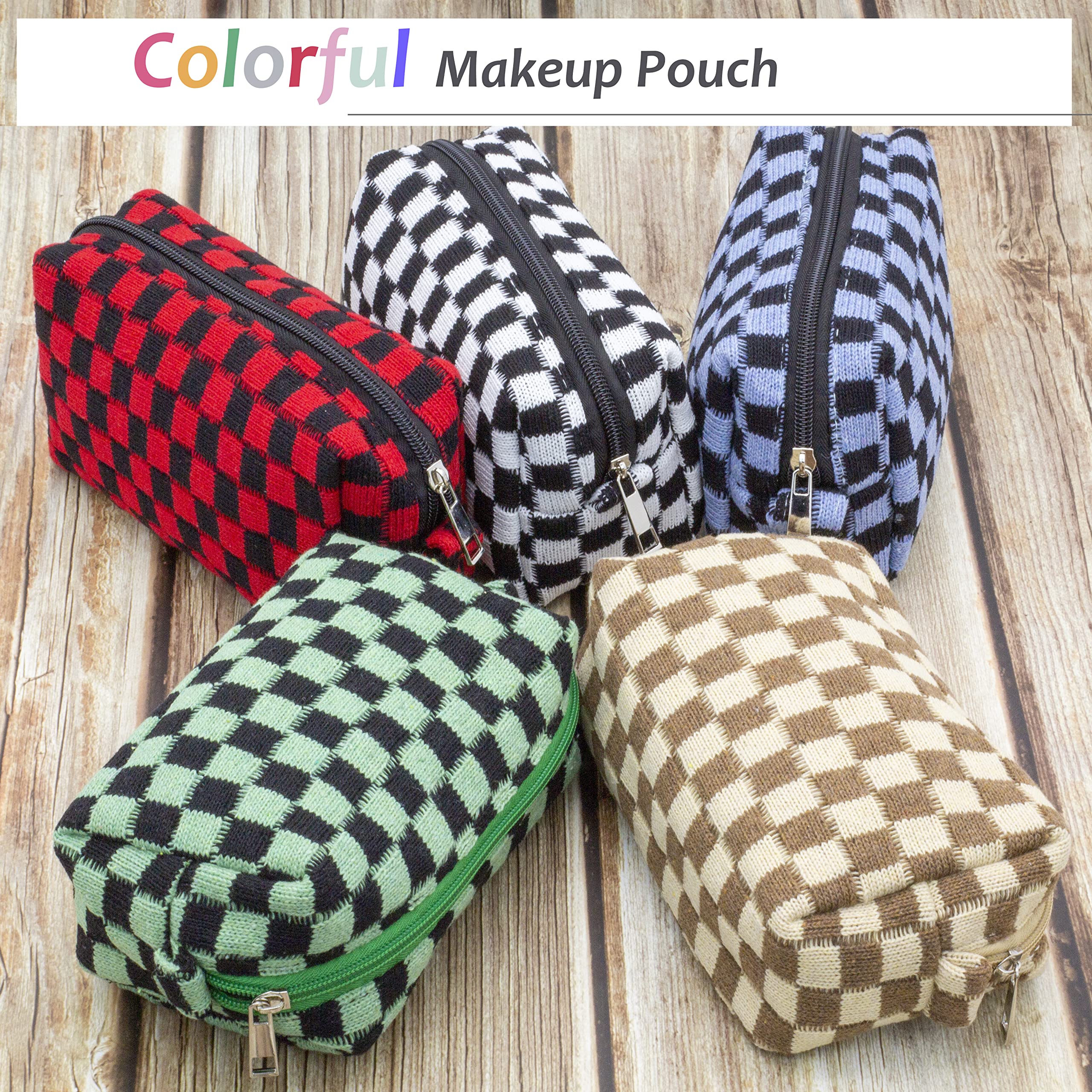 PAZIMIIK pochon accessoires maquillage, accès rapide lors des sorties.