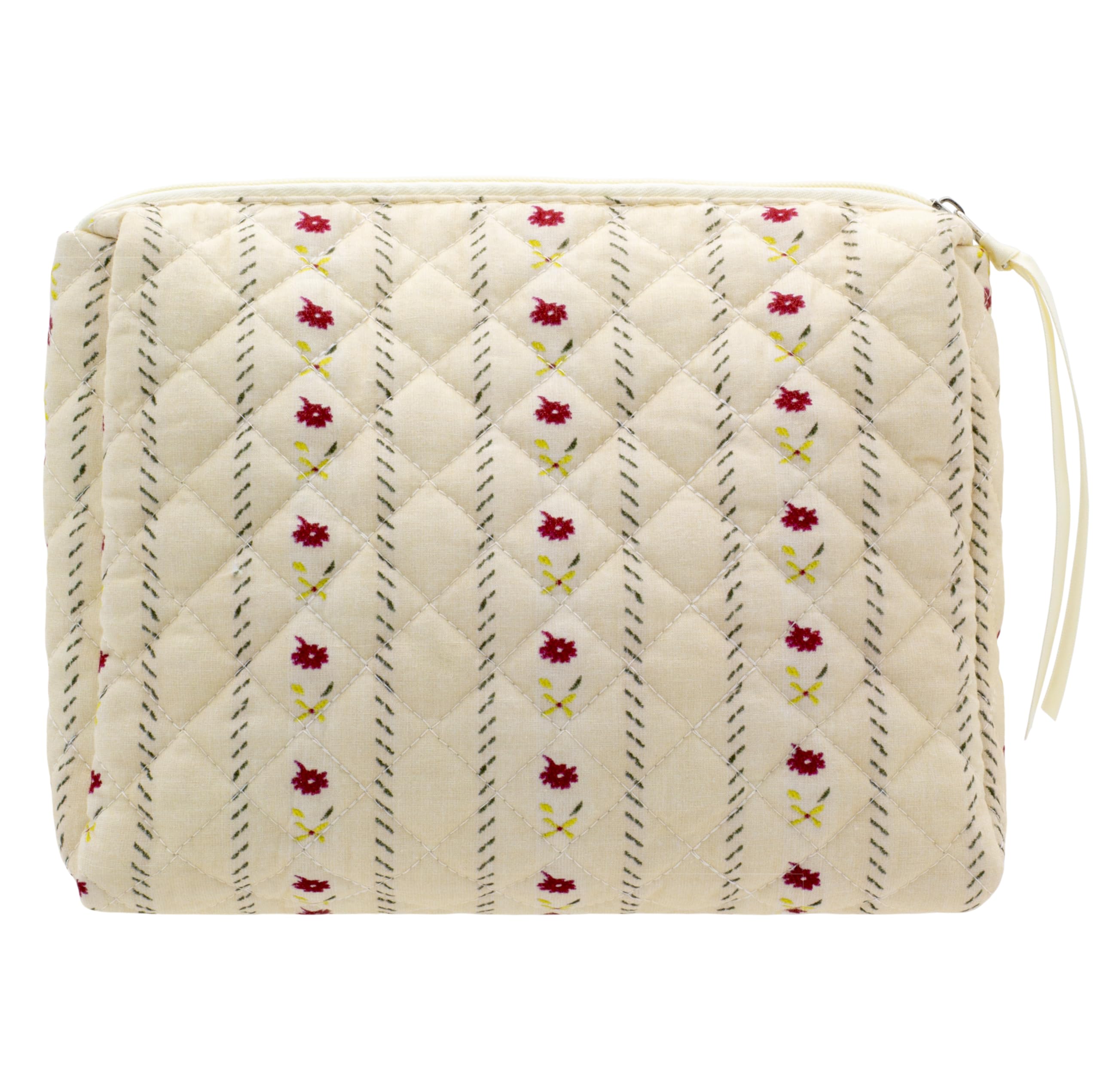 PAZIMIIK sac maquillage quilté, extérieur élégant pour une organisation chic.