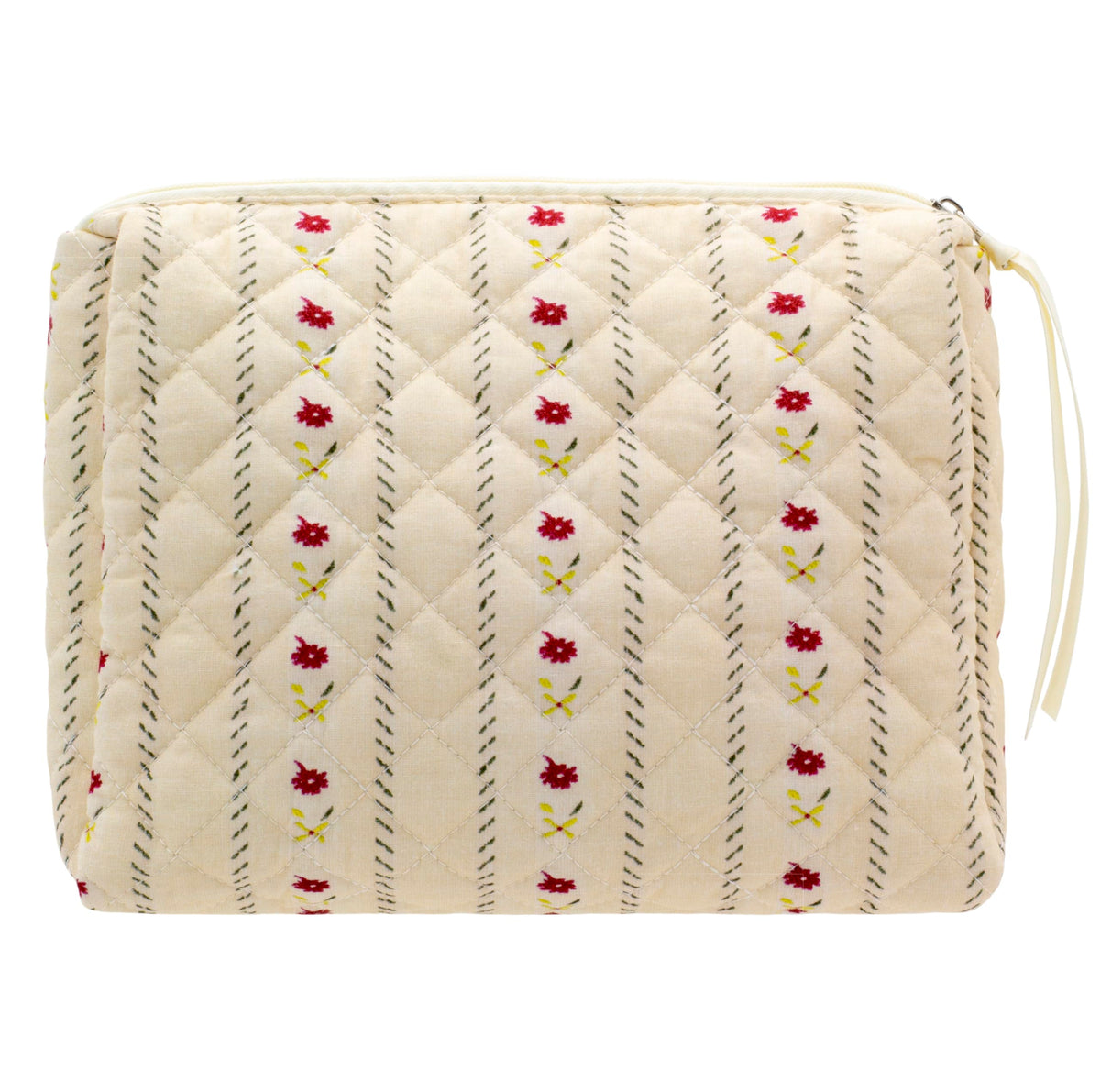PAZIMIIK sac maquillage quilté, extérieur élégant pour une organisation chic.