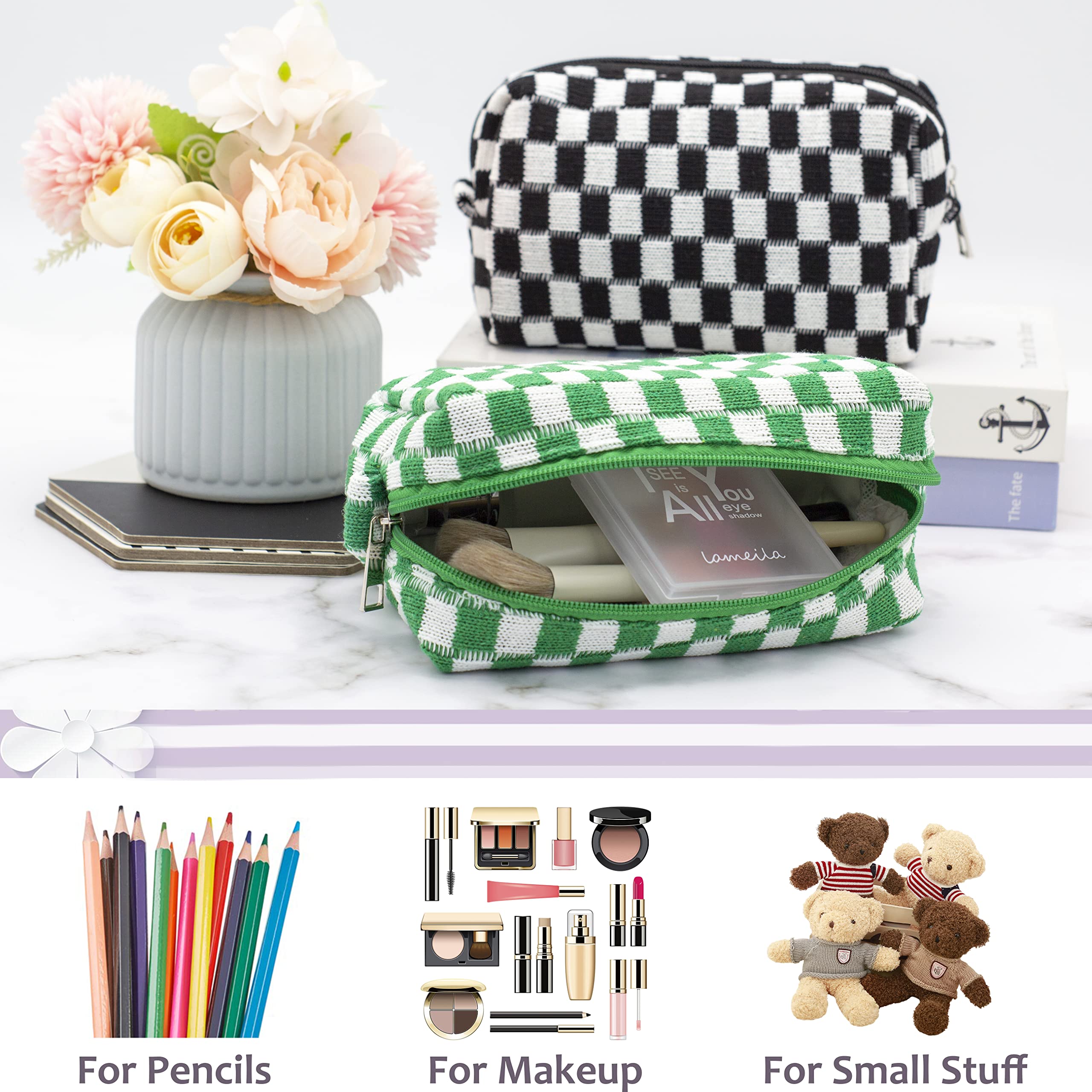 PAZIMIIK trousse maquillage compacte legere pour voyage